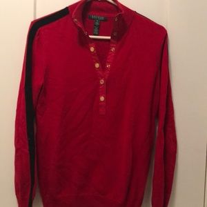 Ralph Lauren red sweater